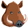 Emoji Vaddisznó 🐗 image - Facebook Messenger (2016) style