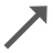 Up-Right Arrow