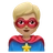 Superhero: Medium-Light Skin Tone