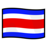 Flag: Costa Rica Emoji 🇨🇷 image - Emojidex style