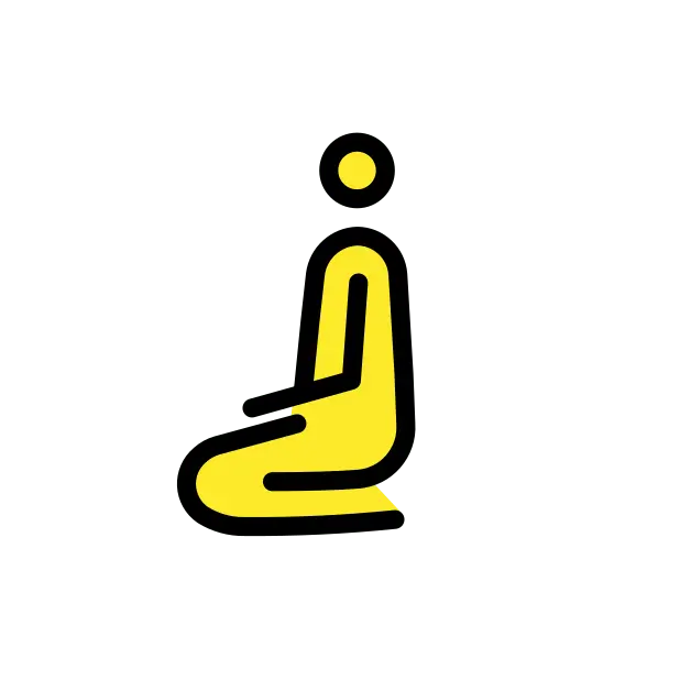 Person Kneeling