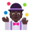 Person Juggling: Dark Skin Tone