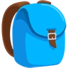 Emoji Școala Satchel 🎒 image - Facebook Messenger (2016) style