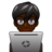 Man Technologist: Dark Skin Tone