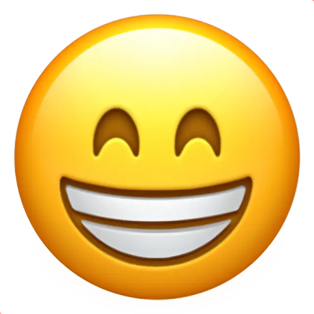 Beaming Face With Smiling Eyes