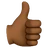 Thumbs Up: Medium-Dark Skin Tone