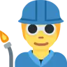 Factory Worker Emoji 🧑‍🏭 image - Twitter / X (Twemoji) style
