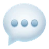 Balão de fala Emoji 💬 image - Huawei Harmony OS style