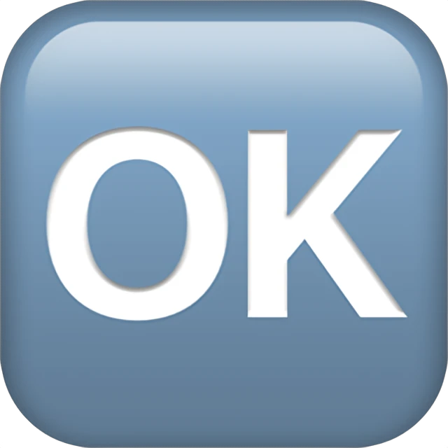 Ok'd Image 🆗 - Ok Button Emoji Meaning, Copy and Paste