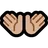 Open Hands: Medium-Light Skin Tone