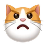 Schmollendes Katzengesicht Emoji 😾 image - Huawei Harmony OS style