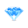 Gem Stone Emoji 💎 image - Emojidex style
