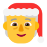 Mx Claus Emoji 🧑‍🎄 image - Microsoft Classic 2D style
