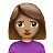 Woman Pouting: Medium Skin Tone