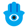 Emoji Mano Di Fatima 🪬 image - Microsoft Classic 2D style