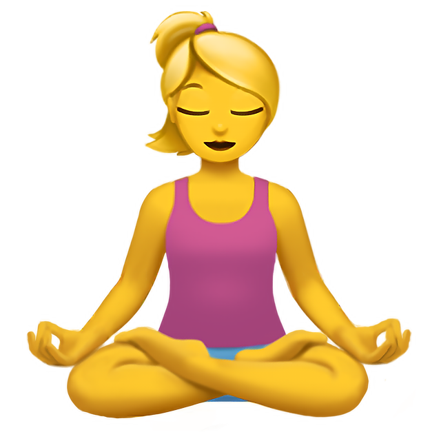 Woman In Lotus Position
