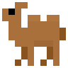 フタコブラクダ Emoji 🐫 image - SerenityOS style