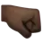 Right-Facing Fist: Dark Skin Tone