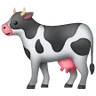 วัว Emoji 🐄 image - Samsung style