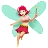 Woman Fairy: Light Skin Tone