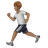 Person Running: Medium Skin Tone