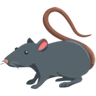 Rat Emoji 🐀 image - Facebook Messenger (2016) style