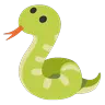 Serpente Emoji 🐍 image - Google Noto Color Animated style