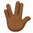 Vulcan Salute: Medium-Dark Skin Tone