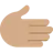 Rightwards Hand: Medium Skin Tone