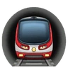 Metro Emoji 🚇 image - Huawei Harmony OS style
