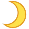 Crescent Moon Emoji 🌙 image - HTC (2015-2016) style