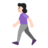 Woman Walking: Light Skin Tone
