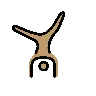 Man Cartwheeling: Medium Skin Tone Emoji 🤸🏽‍♂️ image - OpenMoji style