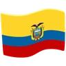Flag: Ecuador Emoji 🇪🇨 image - Facebook Messenger (2016) style