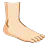 Foot: Light Skin Tone