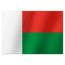 Flag: Madagascar Emoji 🇲🇬 image - Huawei Harmony OS style