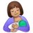 Breast-Feeding: Medium Skin Tone