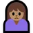 Person Frowning: Medium Skin Tone
