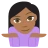 Person Shrugging: Medium-Dark Skin Tone