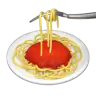 อาหารอิตาลีเส้นยาว Emoji 🍝 image - Apple style