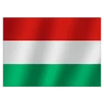 Flag: Hungary Emoji 🇭🇺 image - Huawei Harmony OS style