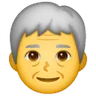 Emoji Adulți în vârstă 🧓 image - Samsung style