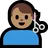 Man Getting Haircut: Medium Skin Tone