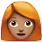 Woman: Medium Skin Tone, Red Hair