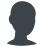 Poitrine en silhouette Emoji 👤 image - Facebook Messenger (2016) style