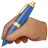 Writing Hand: Medium Skin Tone
