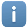 Informationsquelle Emoji ℹ image - Huawei Harmony OS style