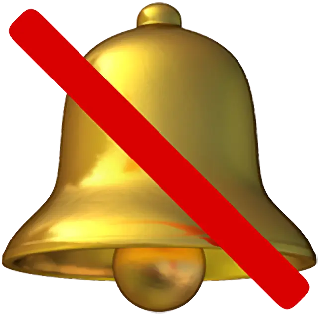 Bell With Slash
