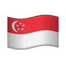 Flag: Singapore Emoji 🇸🇬 image - Telegram style