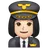 Woman Pilot: Light Skin Tone
